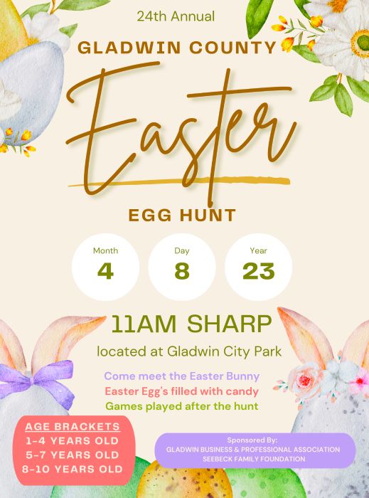 24th Annual Easter Egg Hunt Flyer 2023 - Copy